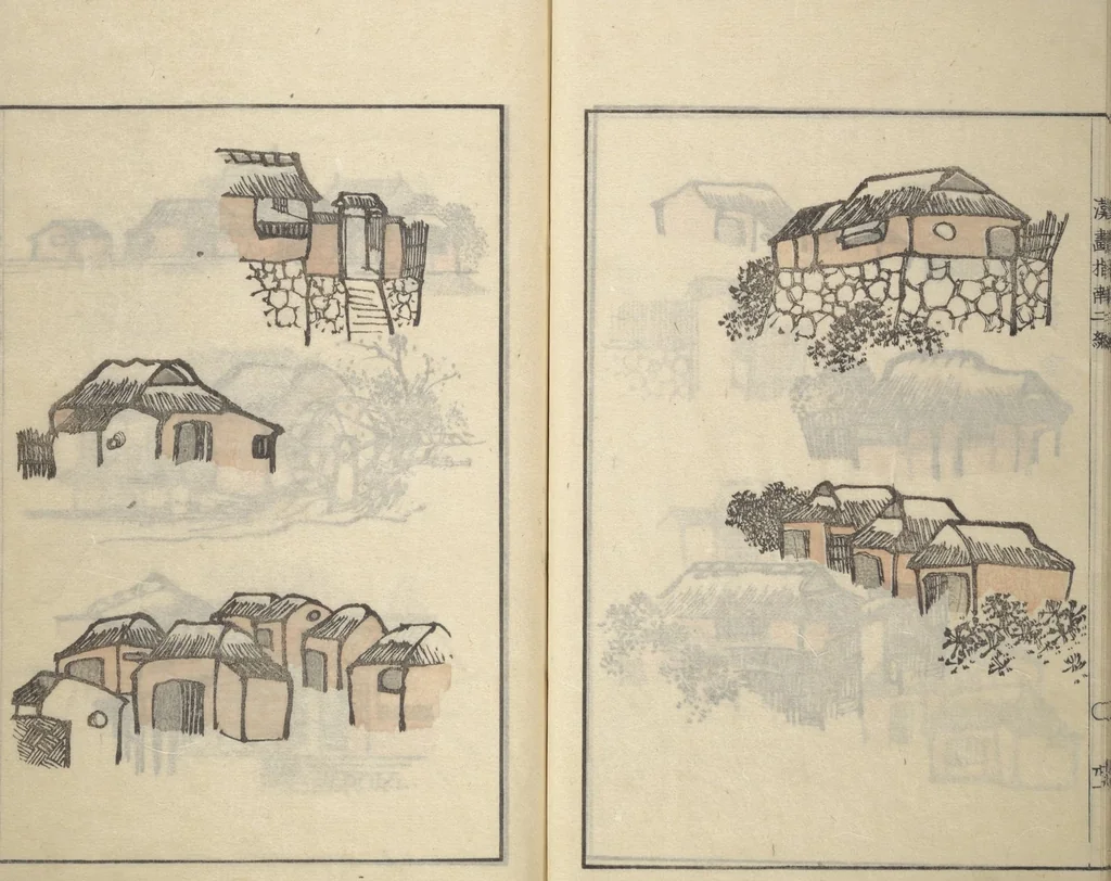 An illustration from Guide to Chinese Painting (Kanga shinan nihen 漢画指南二編), Second Series : [volume 1], 1810, leaf 29