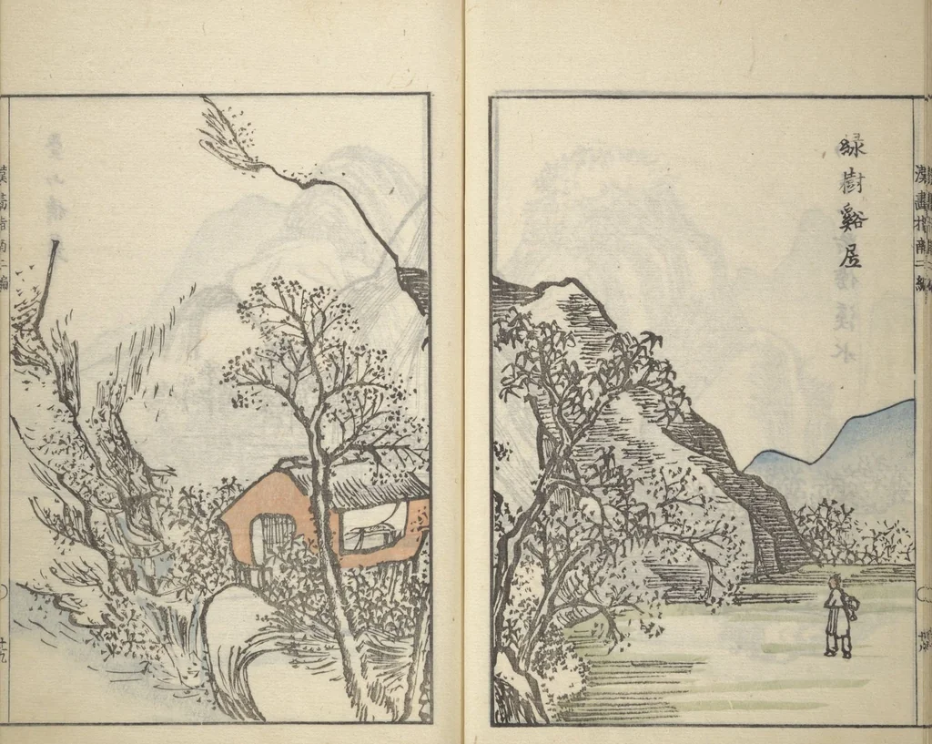 An illustration from Guide to Chinese Painting (Kanga shinan nihen 漢画指南二編), Second Series : [volume 2], 1810, leaf 30