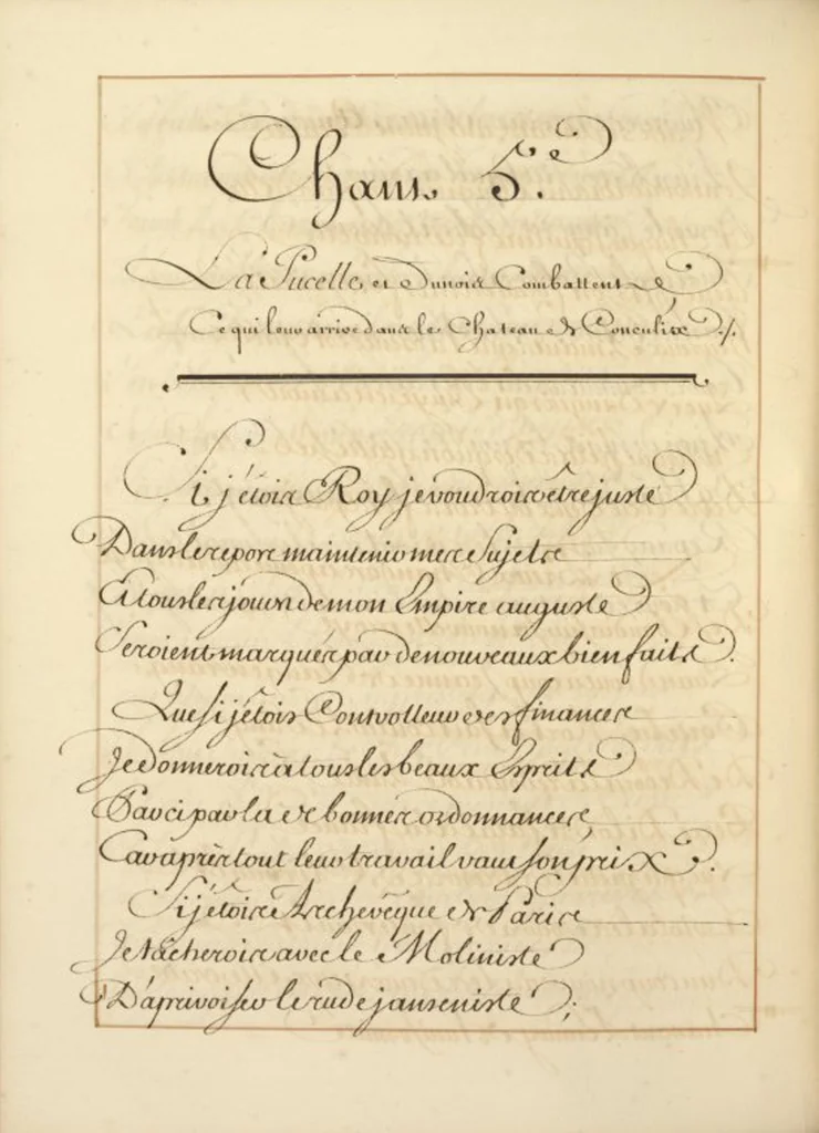 An illustration from Abregé de l'histoire de Jeanne Darc, leaf 102