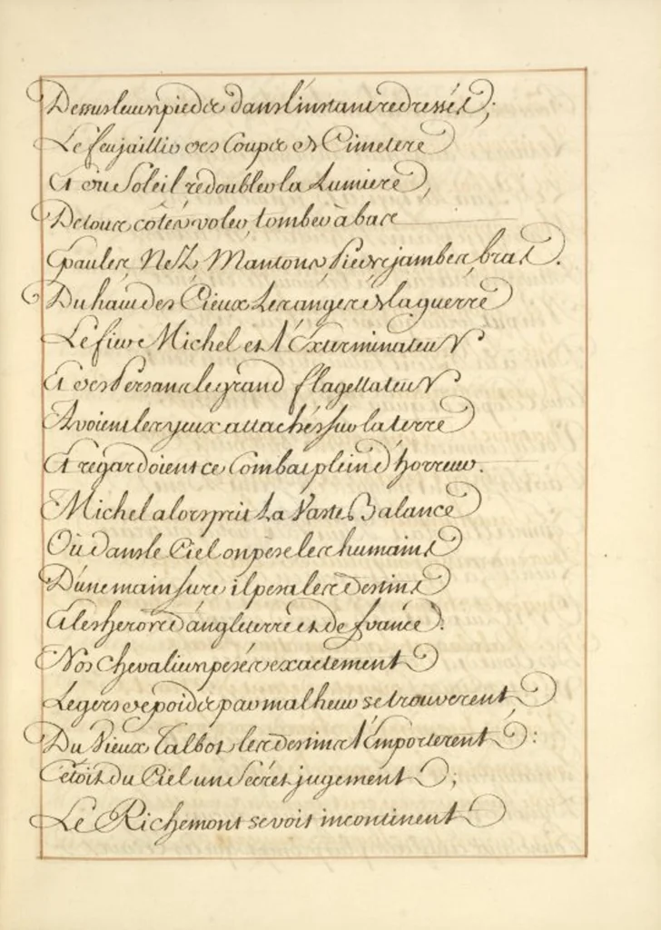 An illustration from Abregé de l'histoire de Jeanne Darc, leaf 109