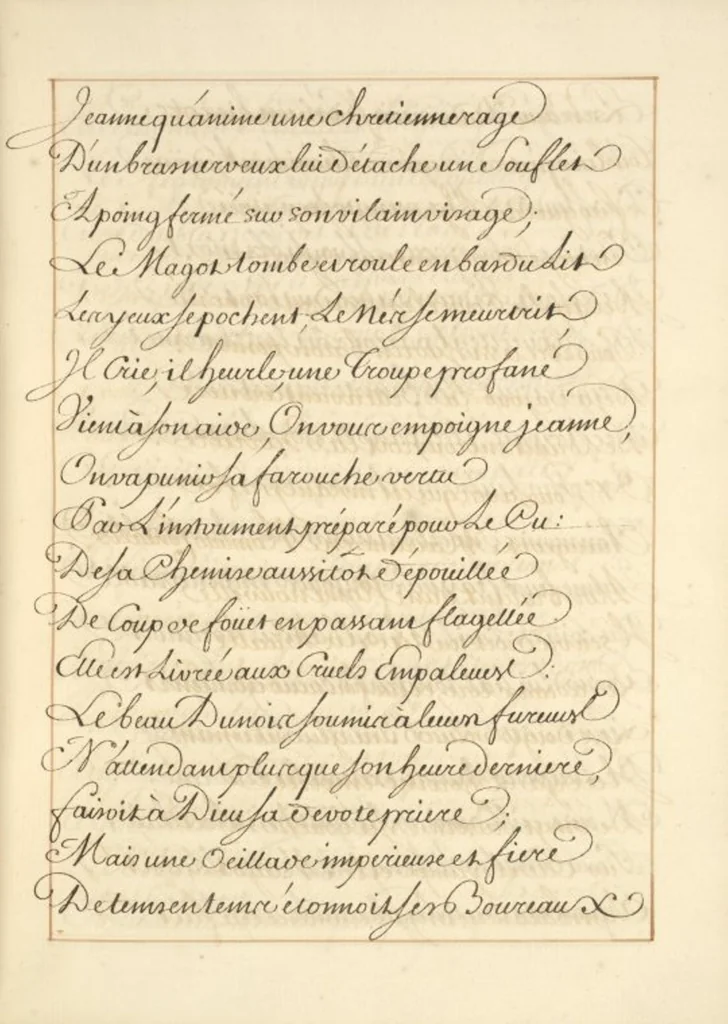 An illustration from Abregé de l'histoire de Jeanne Darc, leaf 119