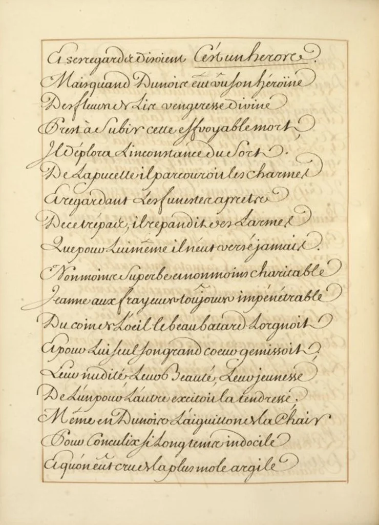 An illustration from Abregé de l'histoire de Jeanne Darc, leaf 120