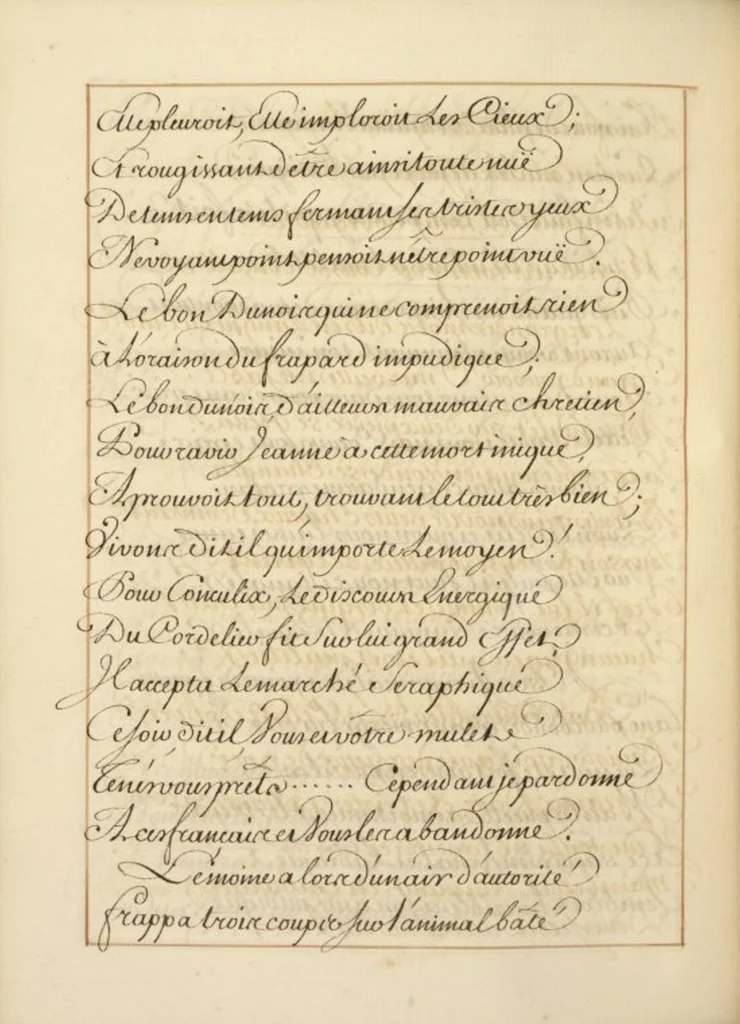 An illustration from Abregé de l'histoire de Jeanne Darc, leaf 124