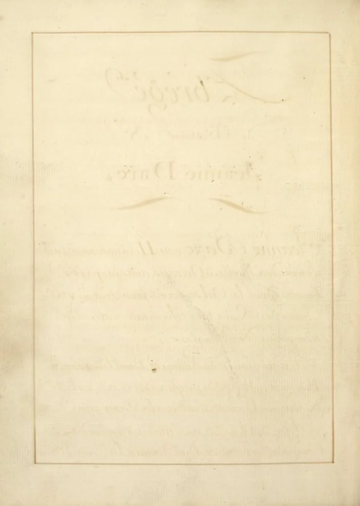 An illustration from Abregé de l'histoire de Jeanne Darc, leaf 14