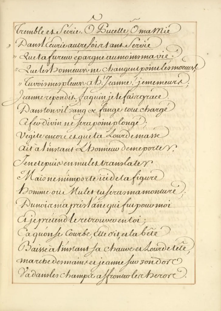 An illustration from Abregé de l'histoire de Jeanne Darc, leaf 149