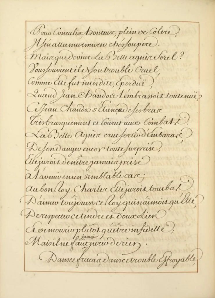 An illustration from Abregé de l'histoire de Jeanne Darc, leaf 150