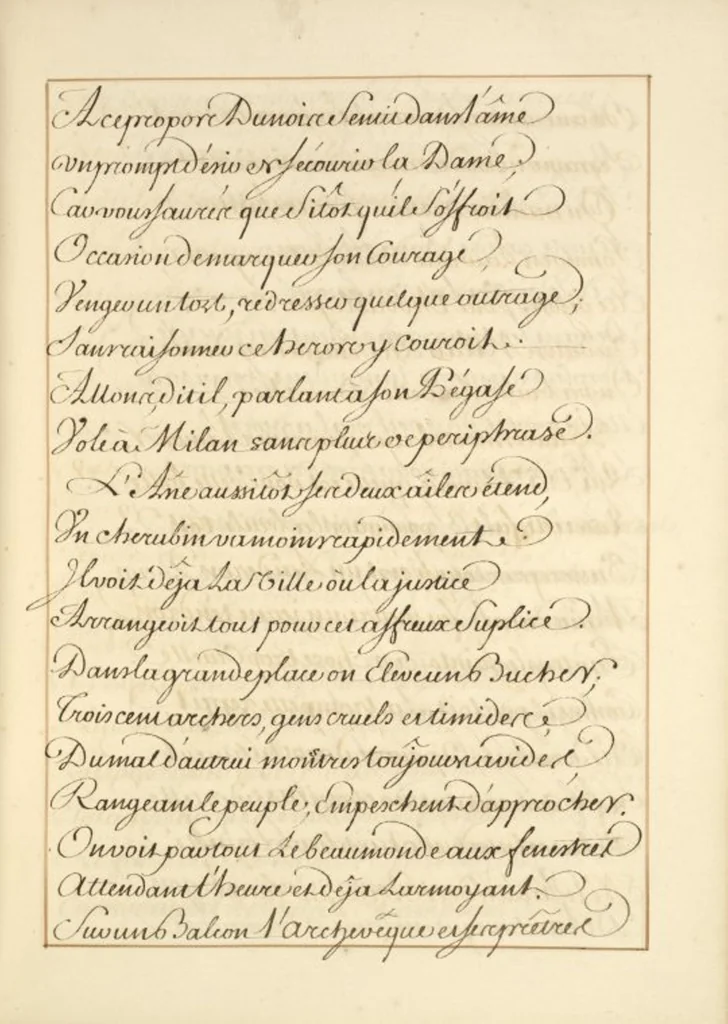 An illustration from Abregé de l'histoire de Jeanne Darc, leaf 165