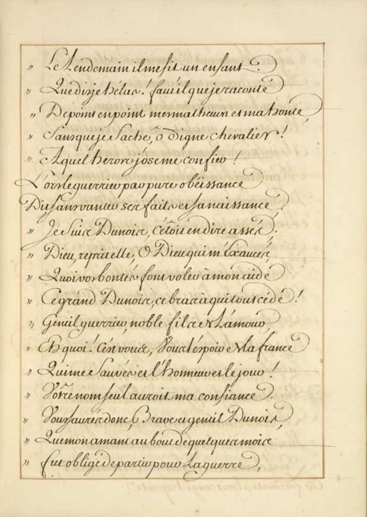 An illustration from Abregé de l'histoire de Jeanne Darc, leaf 175