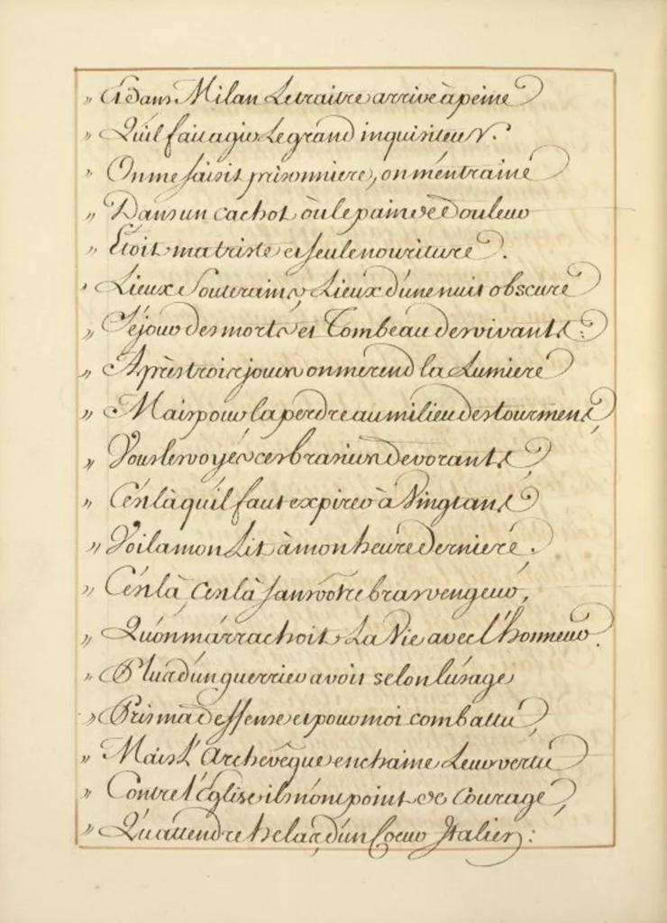 An illustration from Abregé de l'histoire de Jeanne Darc, leaf 182
