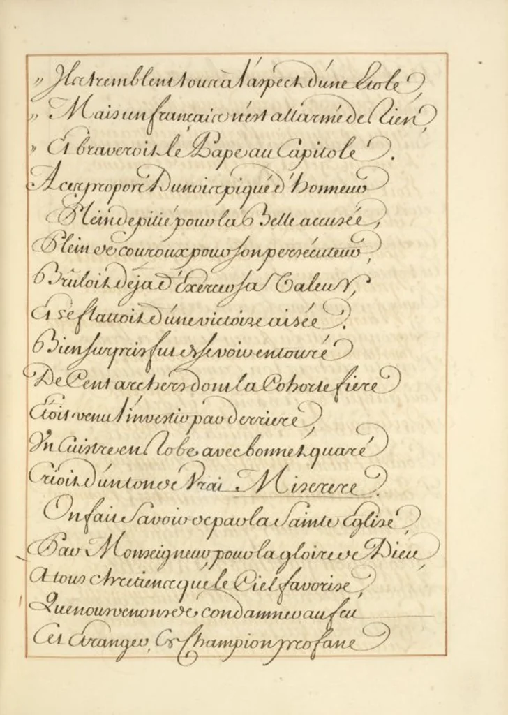 An illustration from Abregé de l'histoire de Jeanne Darc, leaf 183