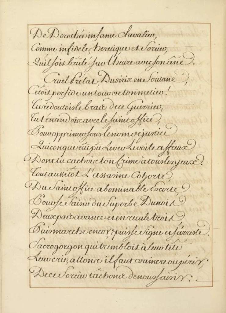 An illustration from Abregé de l'histoire de Jeanne Darc, leaf 184