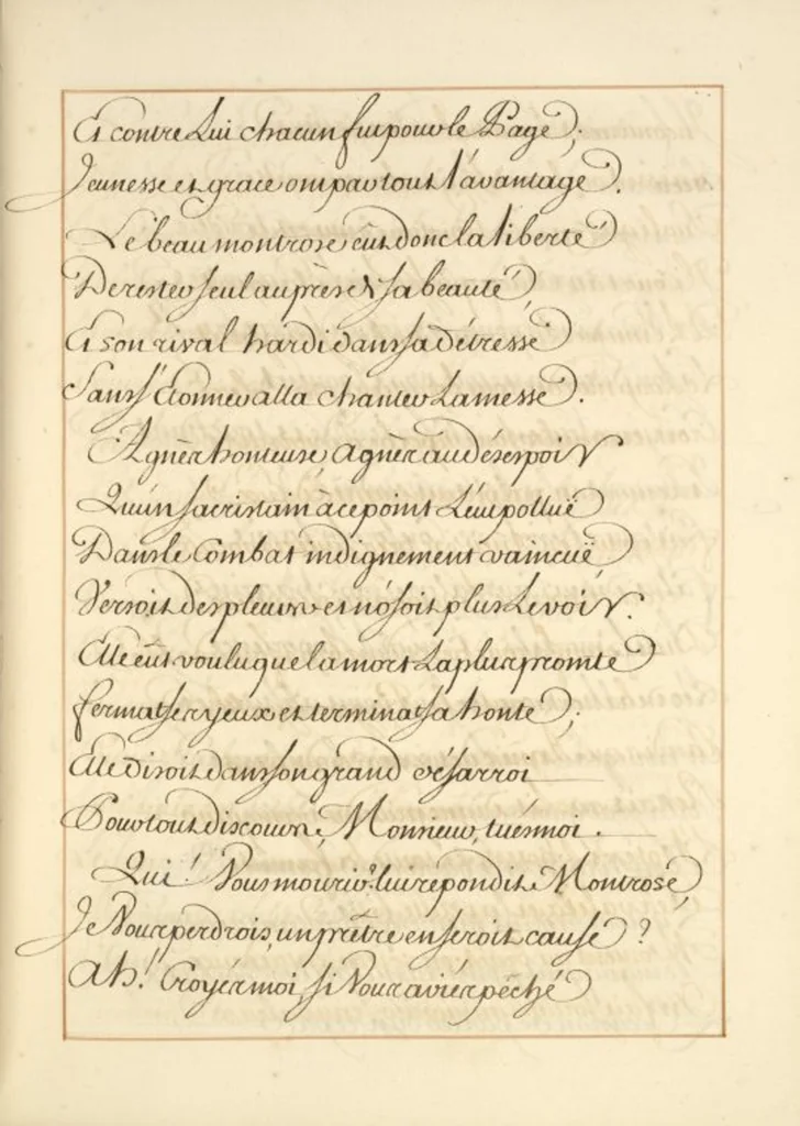 An illustration from Abregé de l'histoire de Jeanne Darc, leaf 201