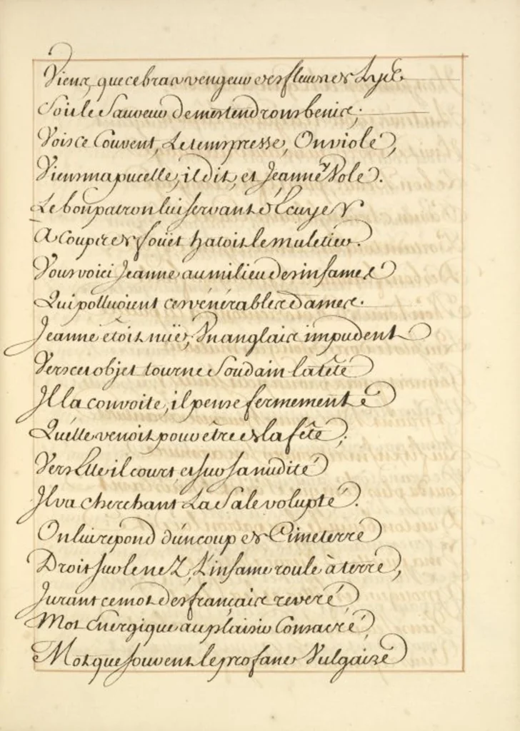 An illustration from Abregé de l'histoire de Jeanne Darc, leaf 223