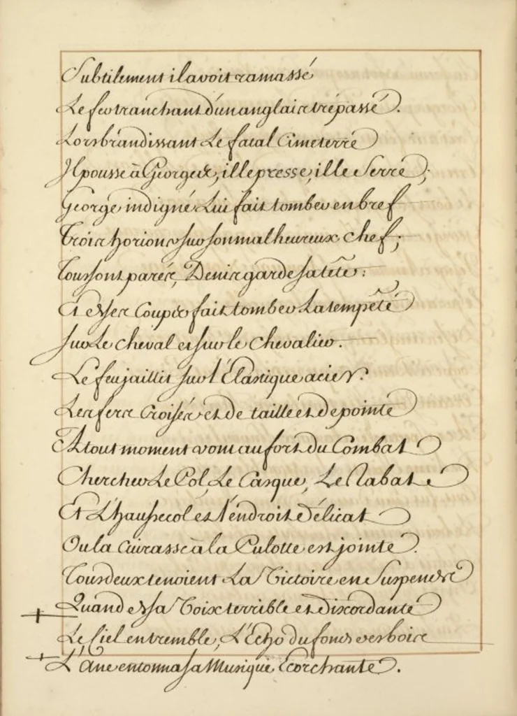An illustration from Abregé de l'histoire de Jeanne Darc, leaf 232