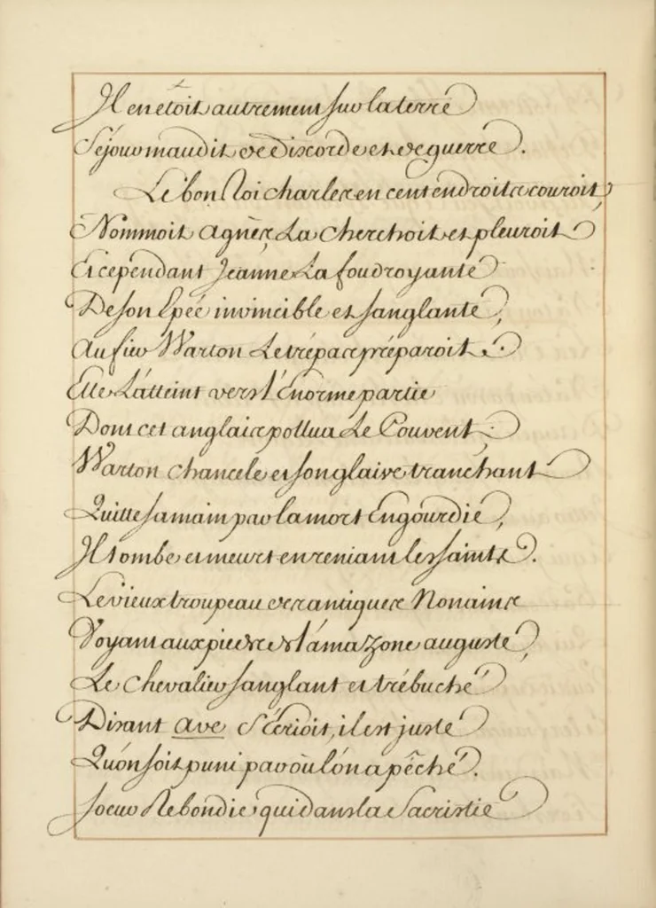 An illustration from Abregé de l'histoire de Jeanne Darc, leaf 238