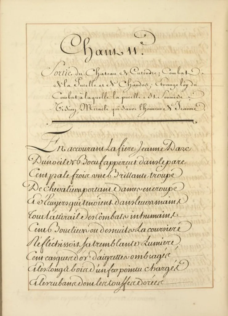 An illustration from Abregé de l'histoire de Jeanne Darc, leaf 262