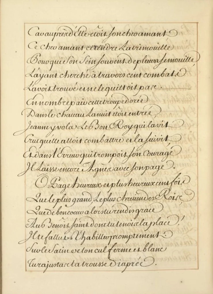 An illustration from Abregé de l'histoire de Jeanne Darc, leaf 264