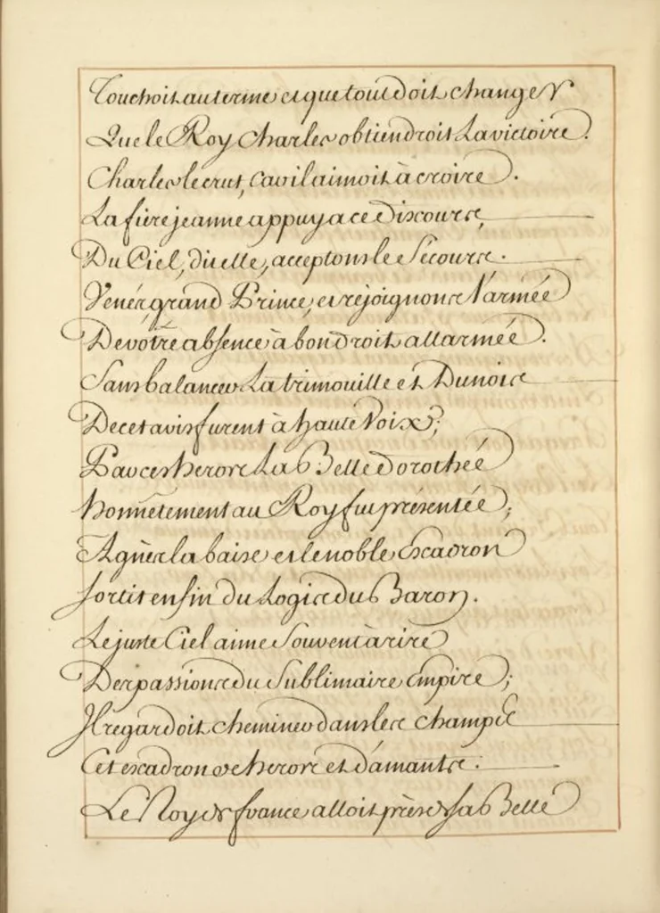 An illustration from Abregé de l'histoire de Jeanne Darc, leaf 266