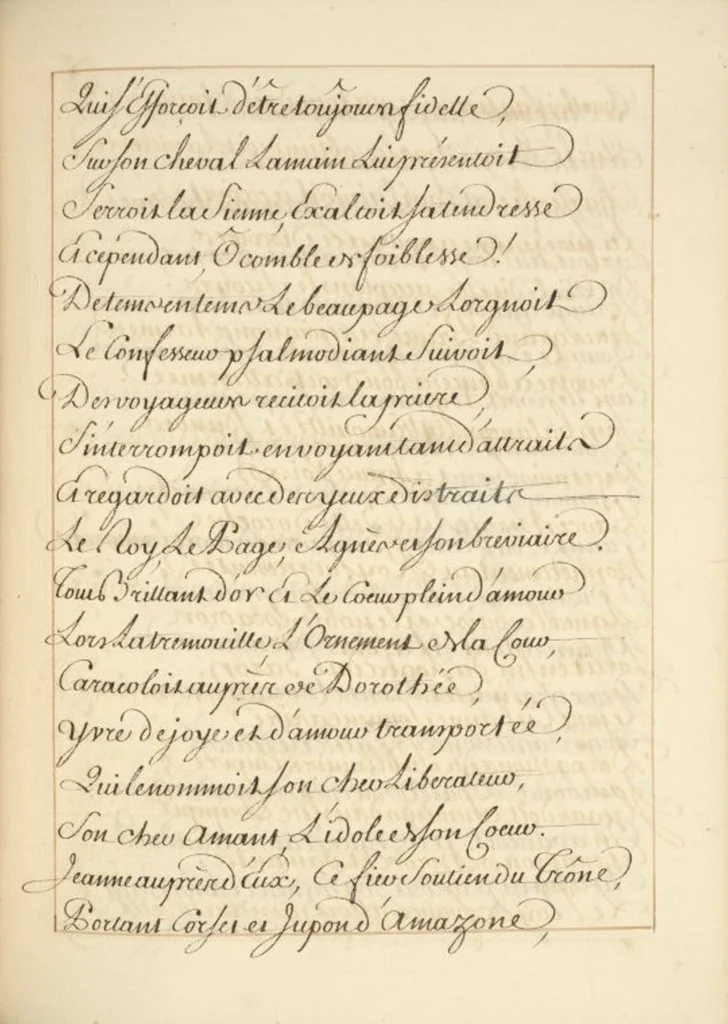 An illustration from Abregé de l'histoire de Jeanne Darc, leaf 267
