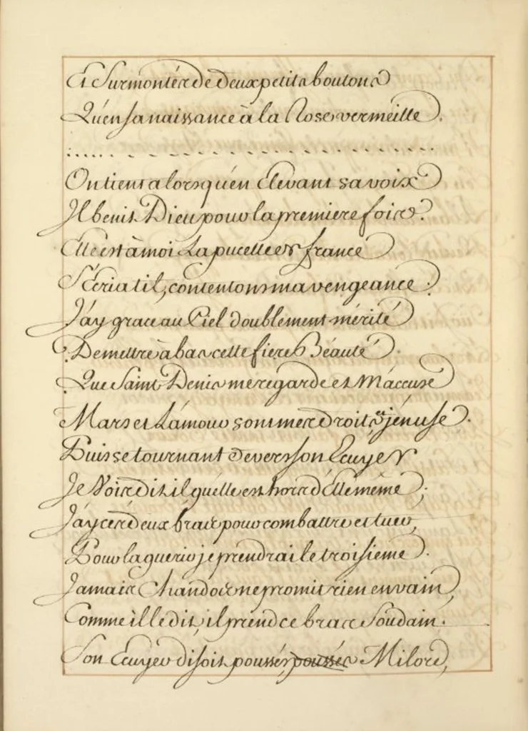 An illustration from Abregé de l'histoire de Jeanne Darc, leaf 274