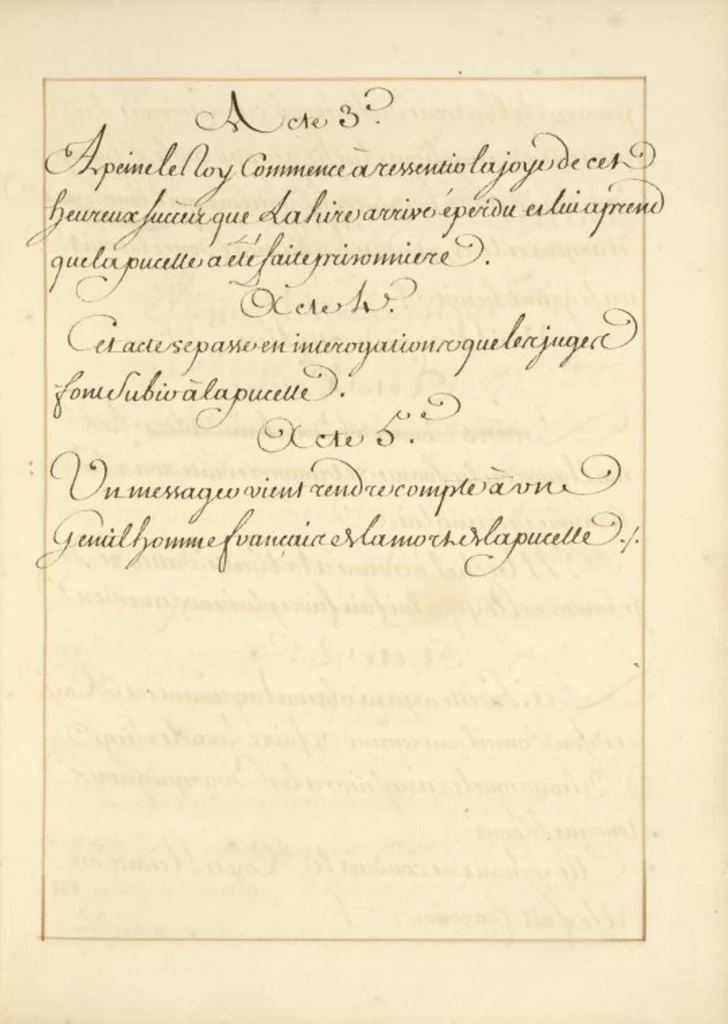 An illustration from Abregé de l'histoire de Jeanne Darc, leaf 31