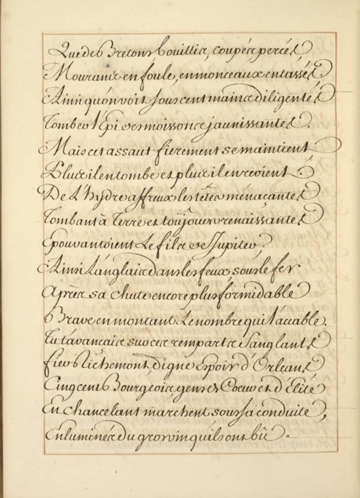 An illustration from Abregé de l'histoire de Jeanne Darc, leaf 312