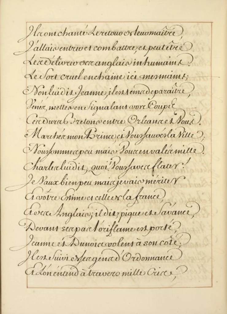 An illustration from Abregé de l'histoire de Jeanne Darc, leaf 314