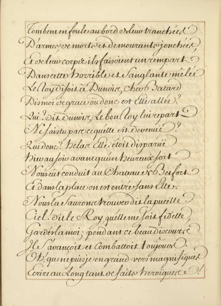 An illustration from Abregé de l'histoire de Jeanne Darc, leaf 316
