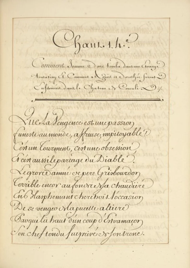 An illustration from Abregé de l'histoire de Jeanne Darc, leaf 321