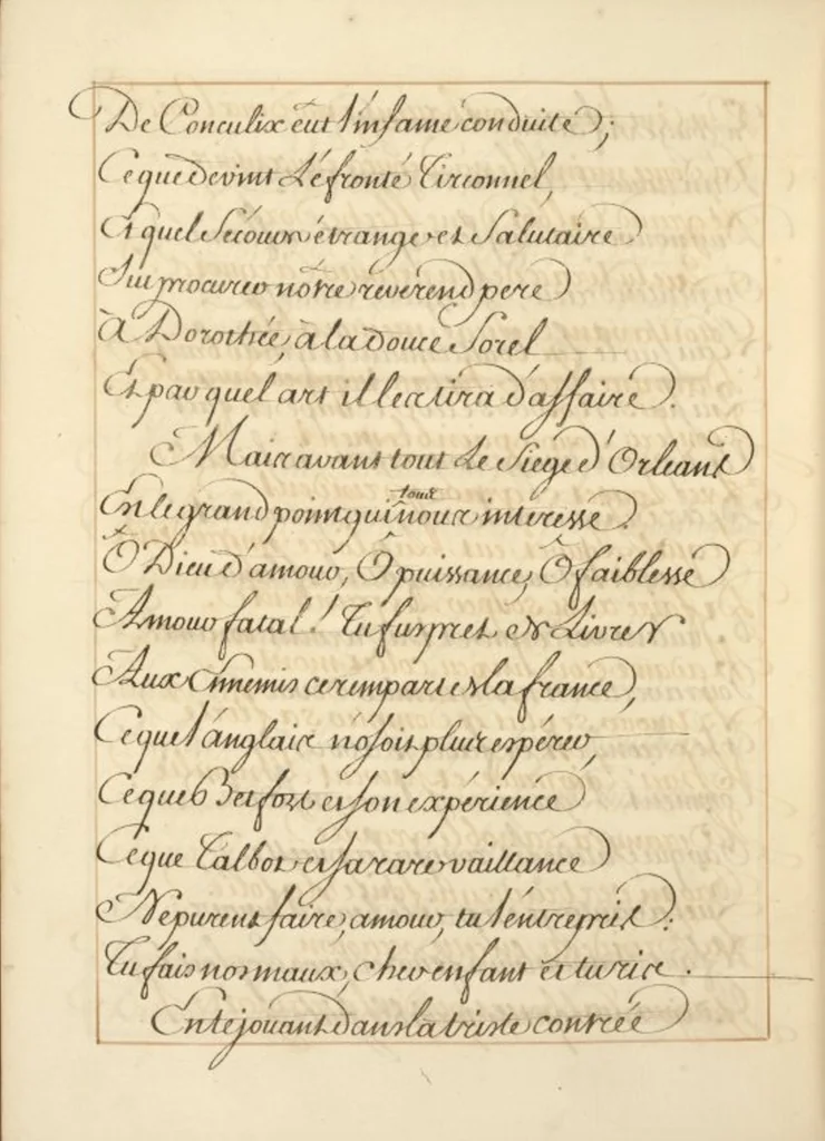 An illustration from Abregé de l'histoire de Jeanne Darc, leaf 340