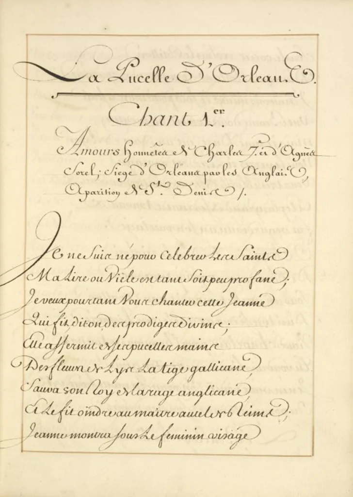An illustration from Abregé de l'histoire de Jeanne Darc, leaf 35