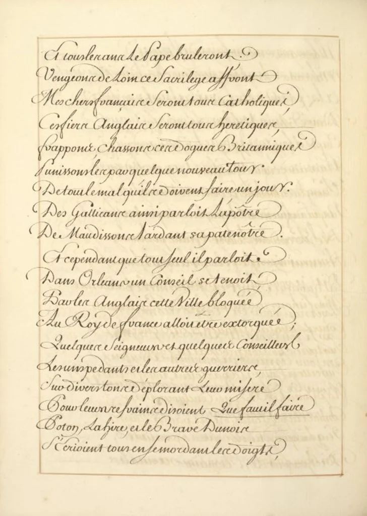 An illustration from Abregé de l'histoire de Jeanne Darc, leaf 48
