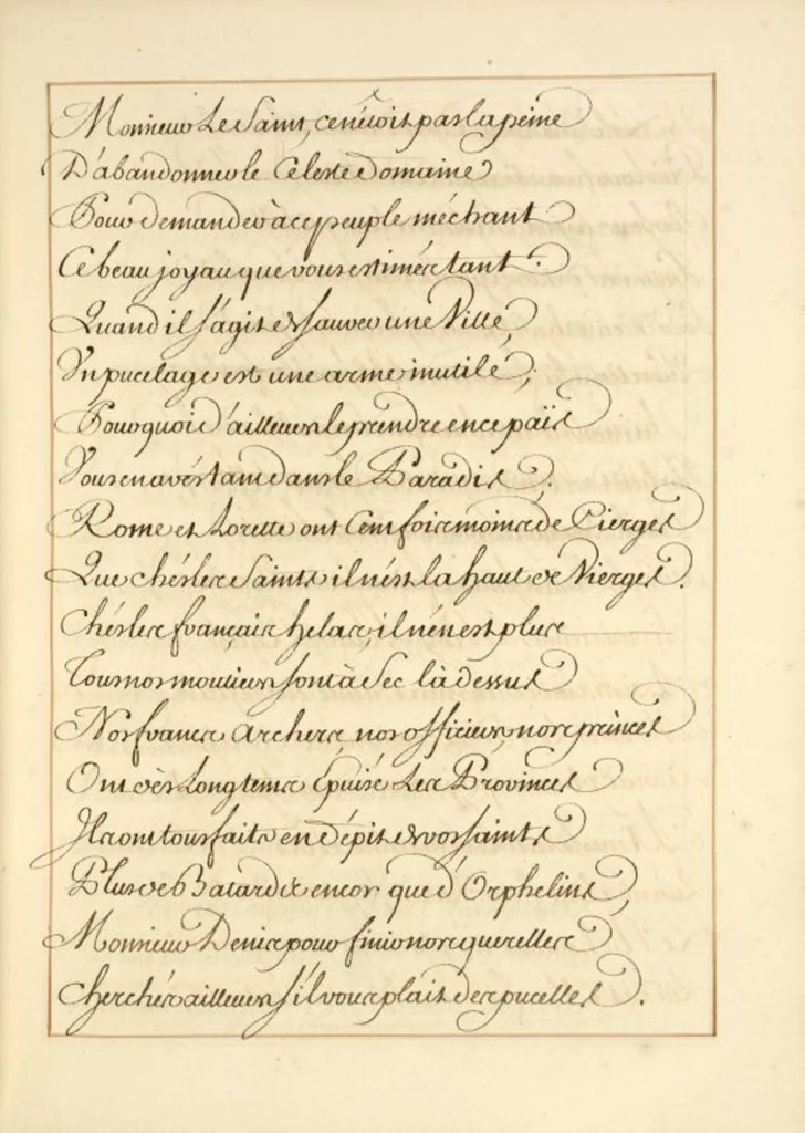 An illustration from Abregé de l'histoire de Jeanne Darc, leaf 53