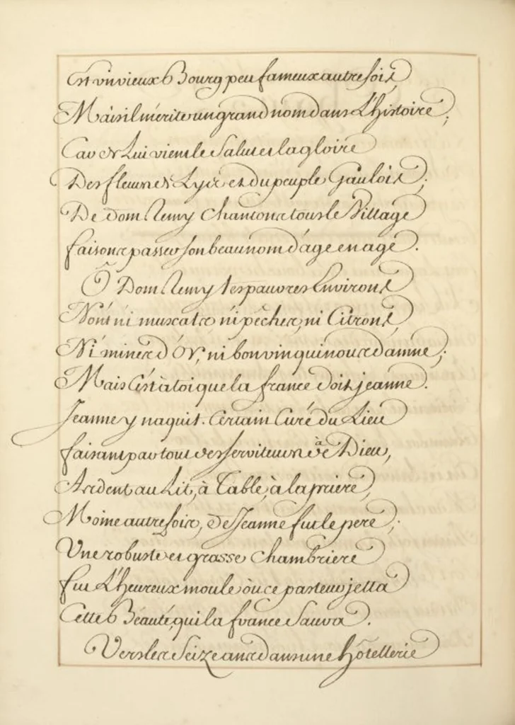 An illustration from Abregé de l'histoire de Jeanne Darc, leaf 56