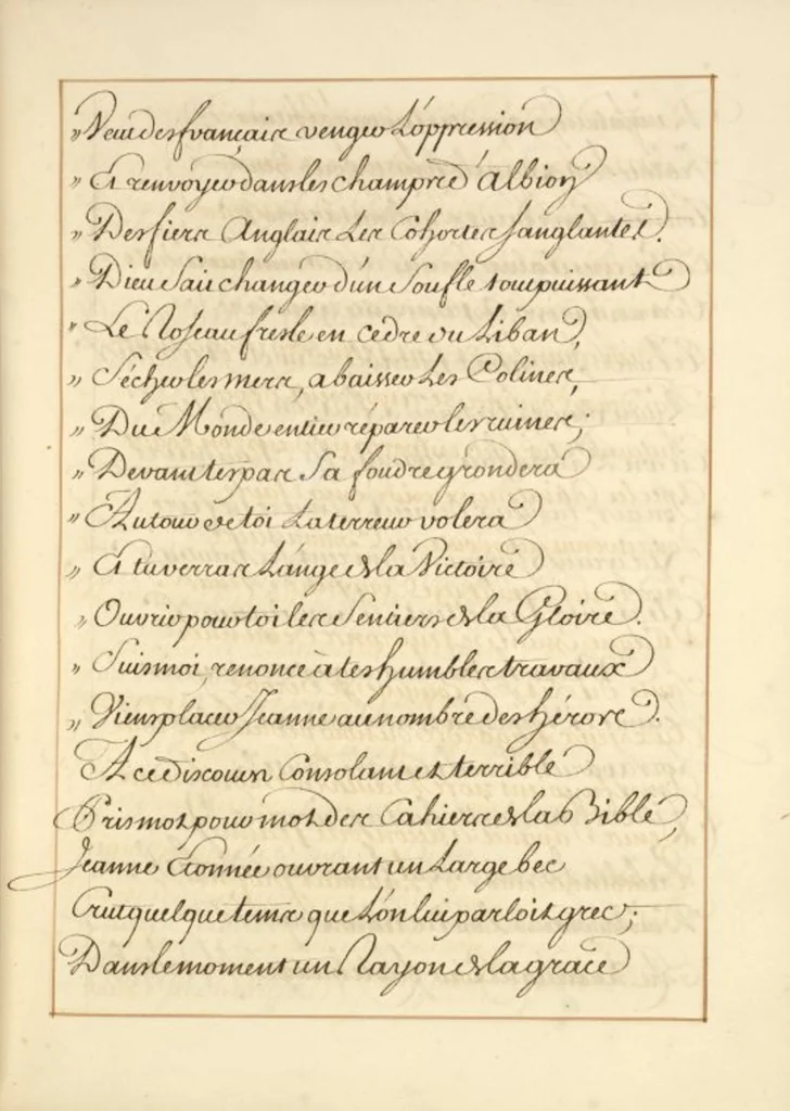 An illustration from Abregé de l'histoire de Jeanne Darc, leaf 63