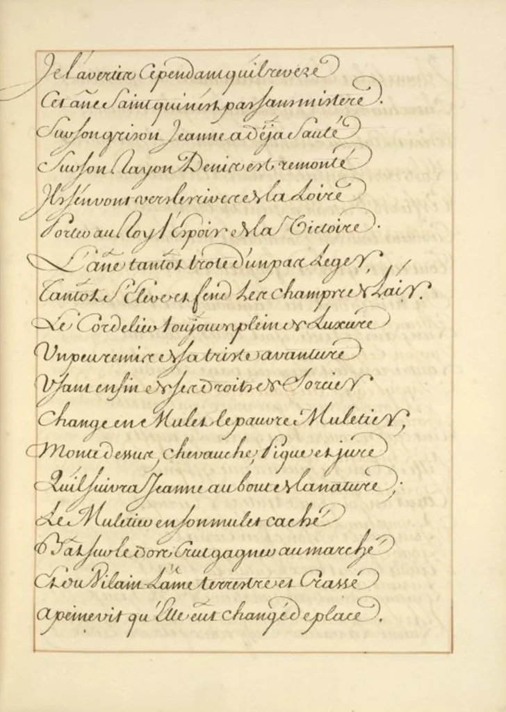 An illustration from Abregé de l'histoire de Jeanne Darc, leaf 67