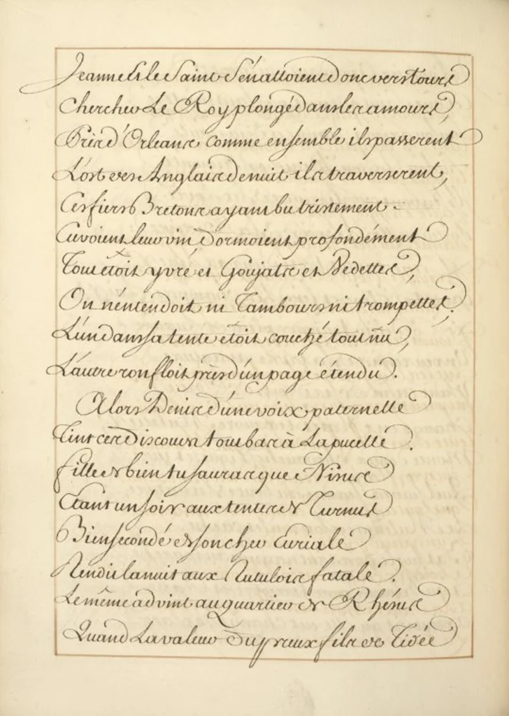 An illustration from Abregé de l'histoire de Jeanne Darc, leaf 68