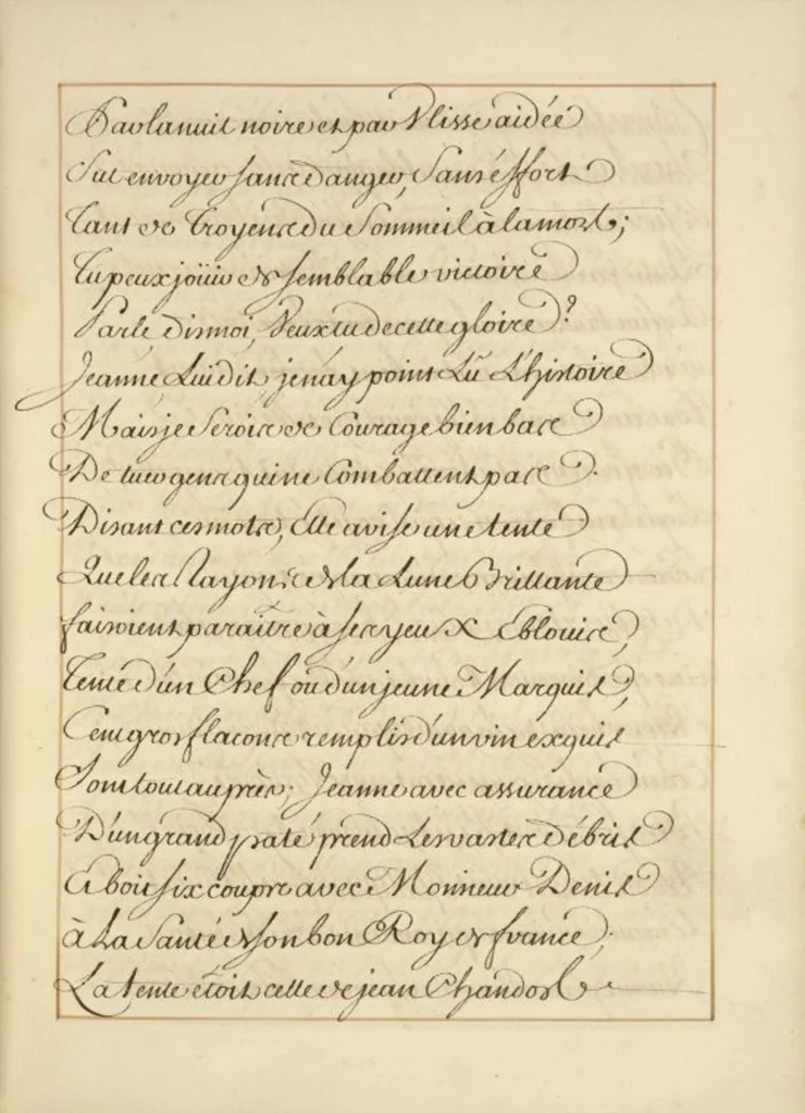An illustration from Abregé de l'histoire de Jeanne Darc, leaf 69