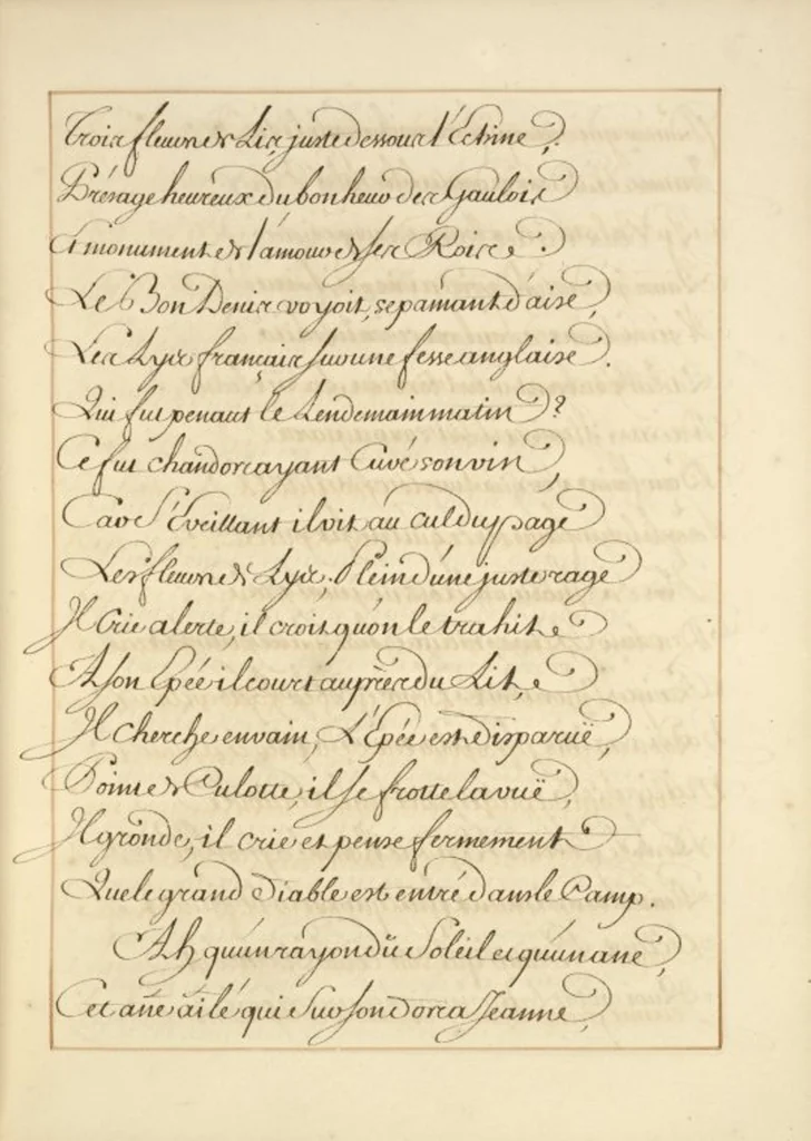An illustration from Abregé de l'histoire de Jeanne Darc, leaf 71