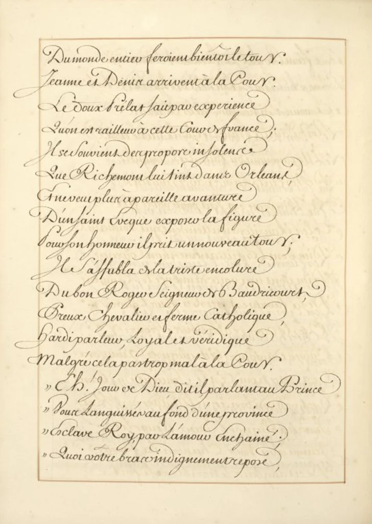 An illustration from Abregé de l'histoire de Jeanne Darc, leaf 72