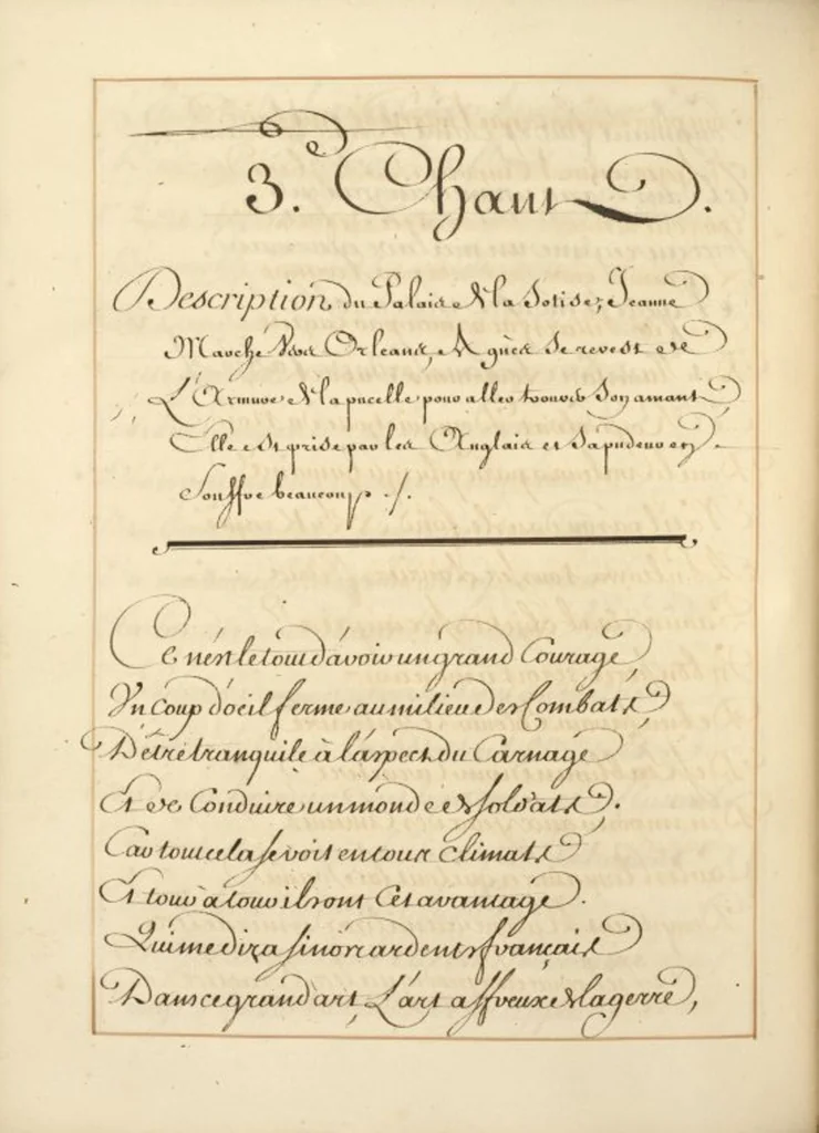 An illustration from Abregé de l'histoire de Jeanne Darc, leaf 80