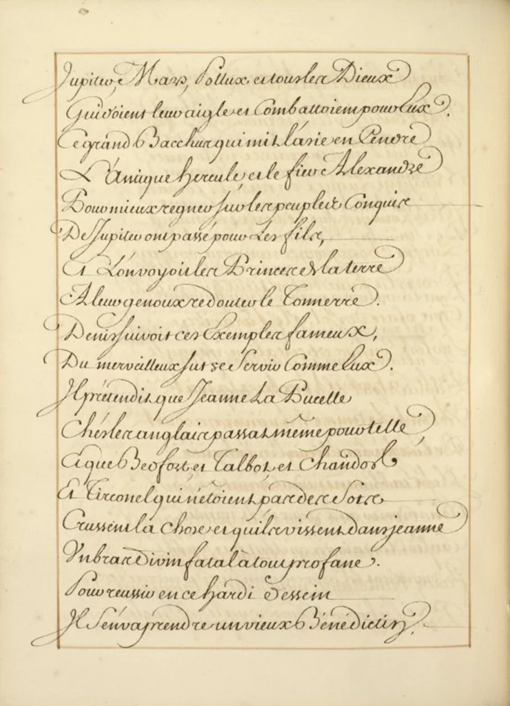 An illustration from Abregé de l'histoire de Jeanne Darc, leaf 82