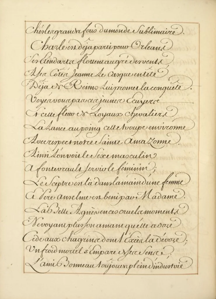 An illustration from Abregé de l'histoire de Jeanne Darc, leaf 92