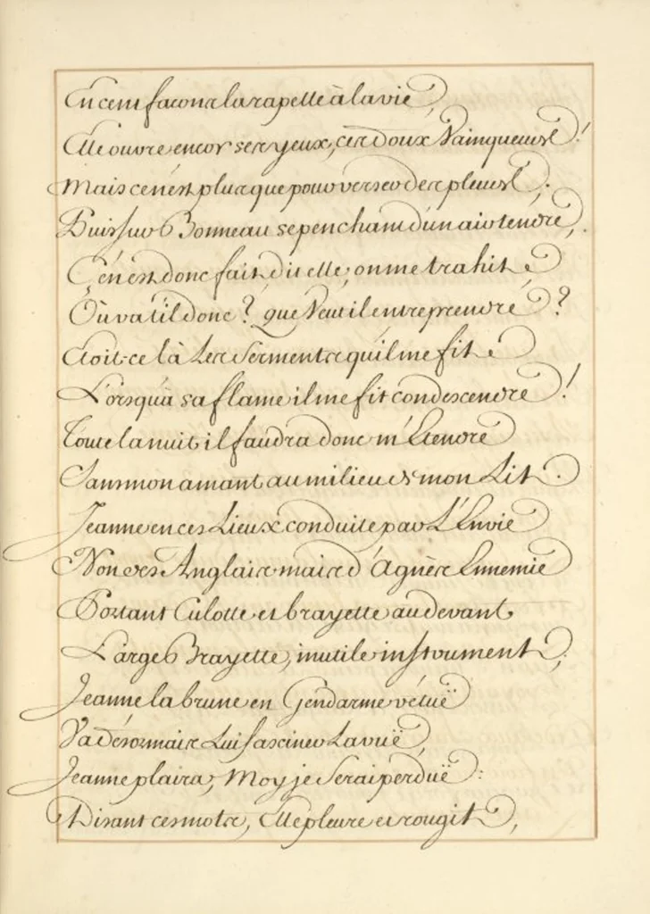 An illustration from Abregé de l'histoire de Jeanne Darc, leaf 93