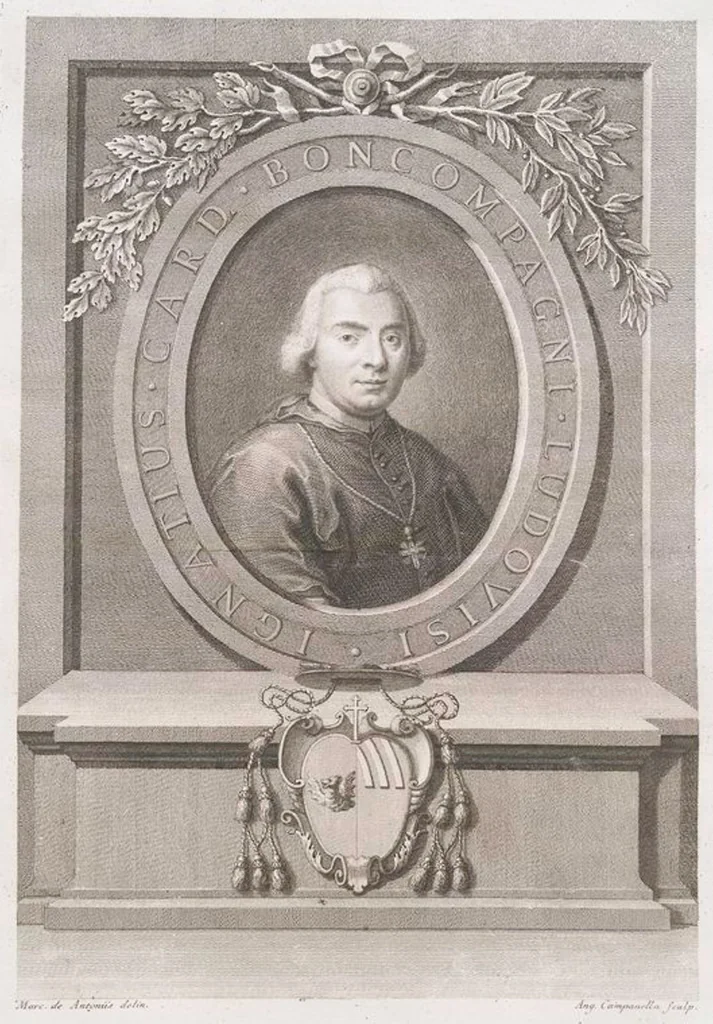 An illustration from Hortus Romanus plantaru, 1772, leaf 512