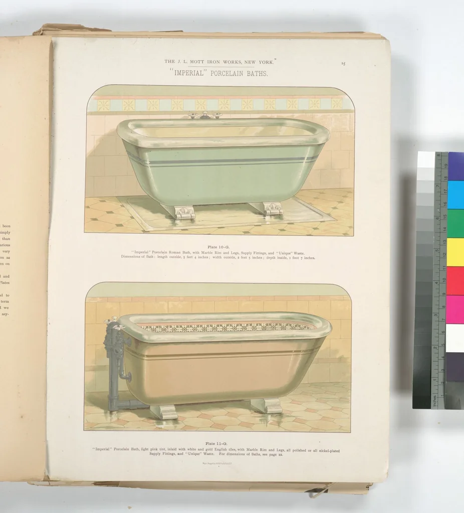 An illustration from Mott's plumbing, 1888, leaf 11