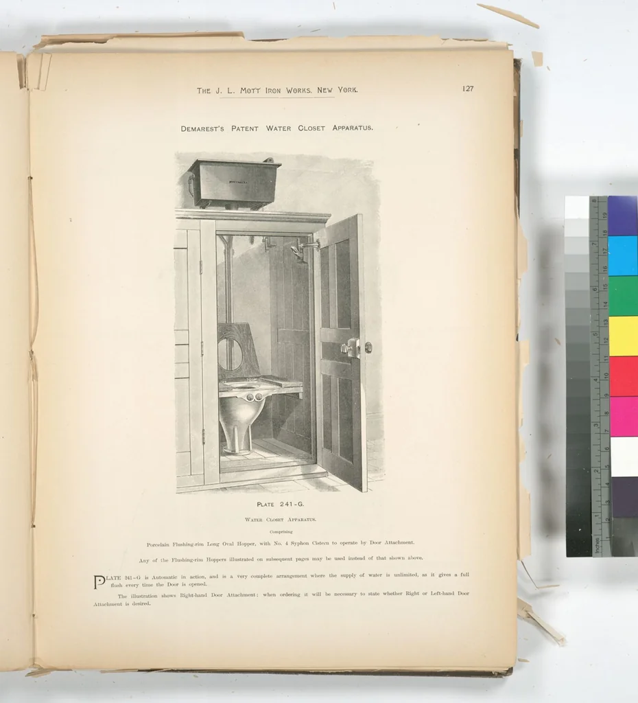 An illustration from Mott's plumbing, 1888, leaf 113