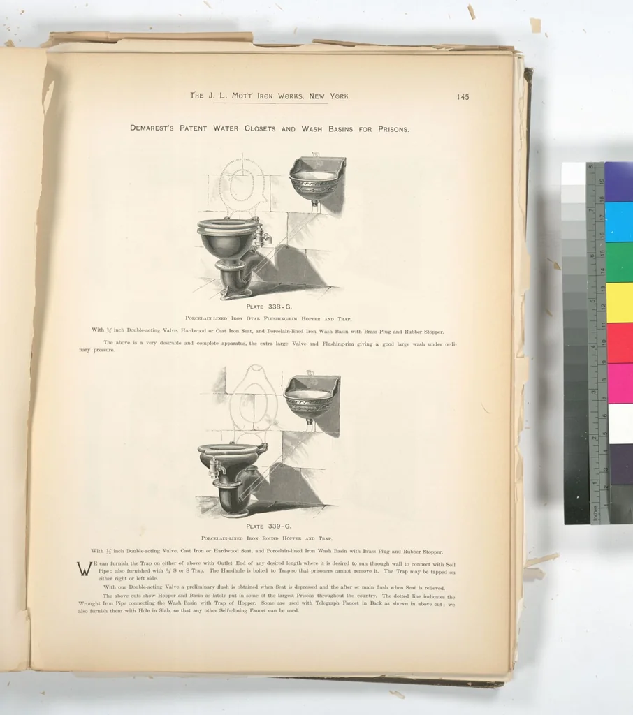 An illustration from Mott's plumbing, 1888, leaf 131