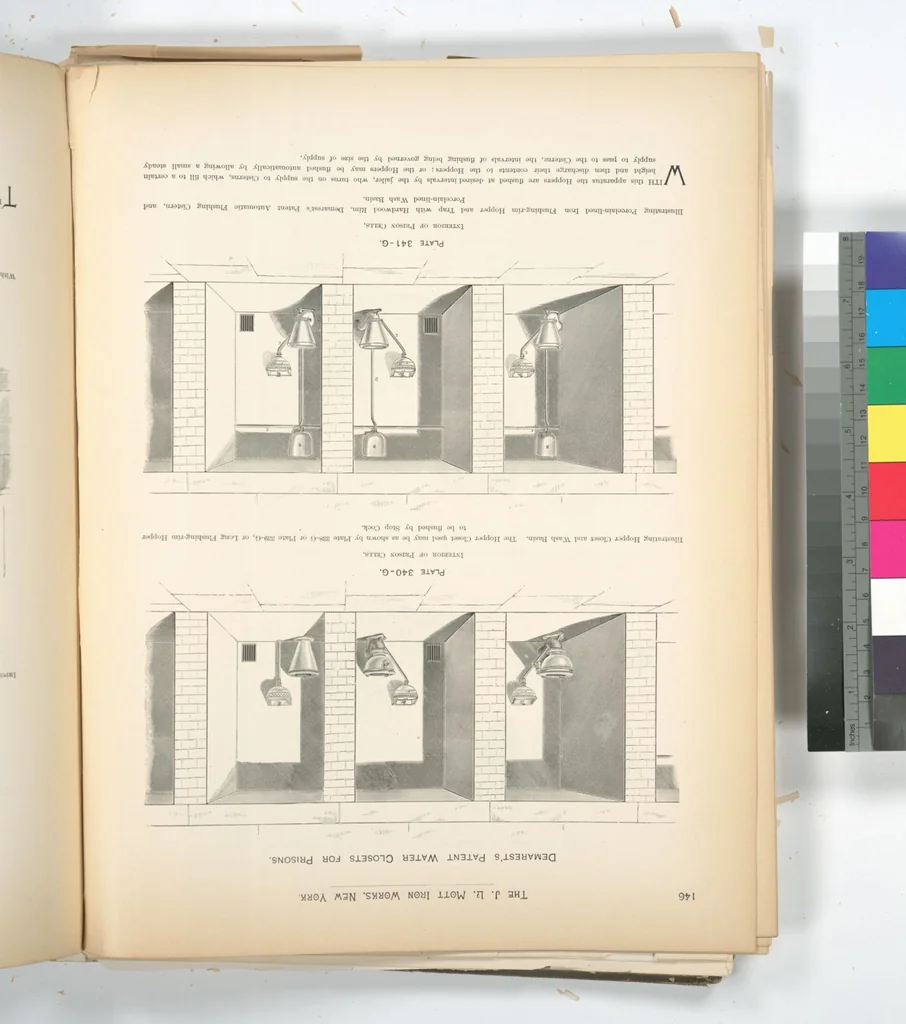 An illustration from Mott's plumbing, 1888, leaf 132