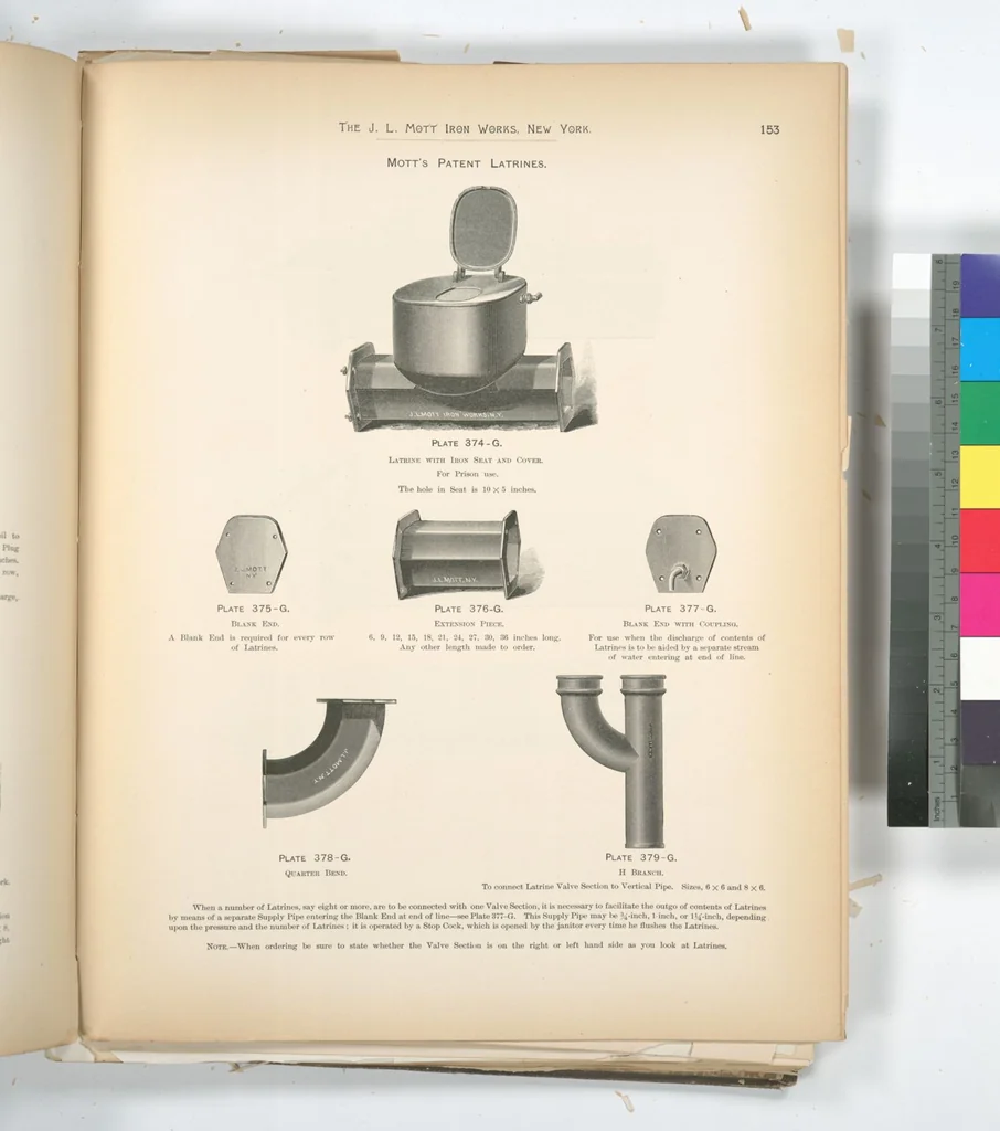 An illustration from Mott's plumbing, 1888, leaf 139